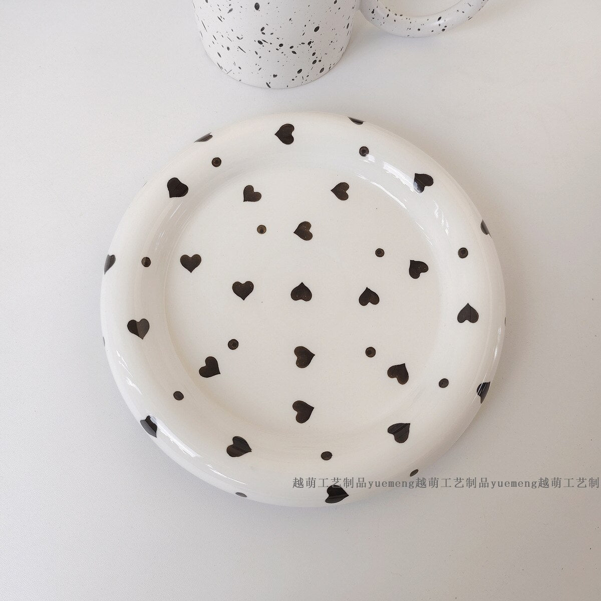 High Beauty Under Glaze Ceramic Plate