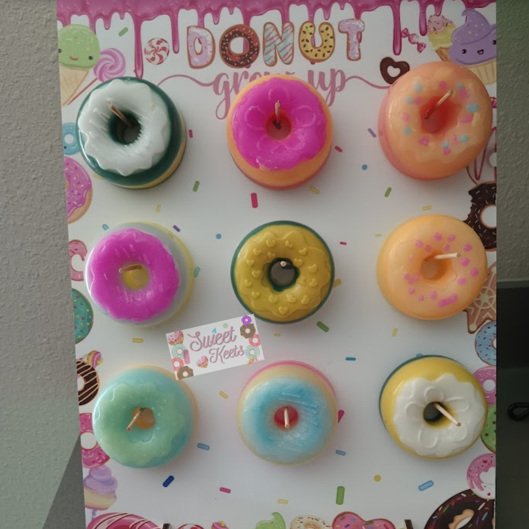 Donut shaped wax melts