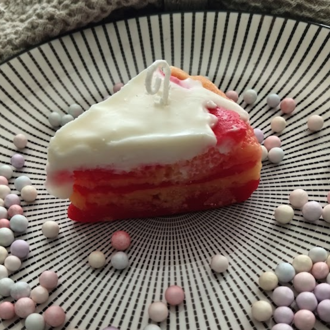 Slice of pie-Strawberry cupcake